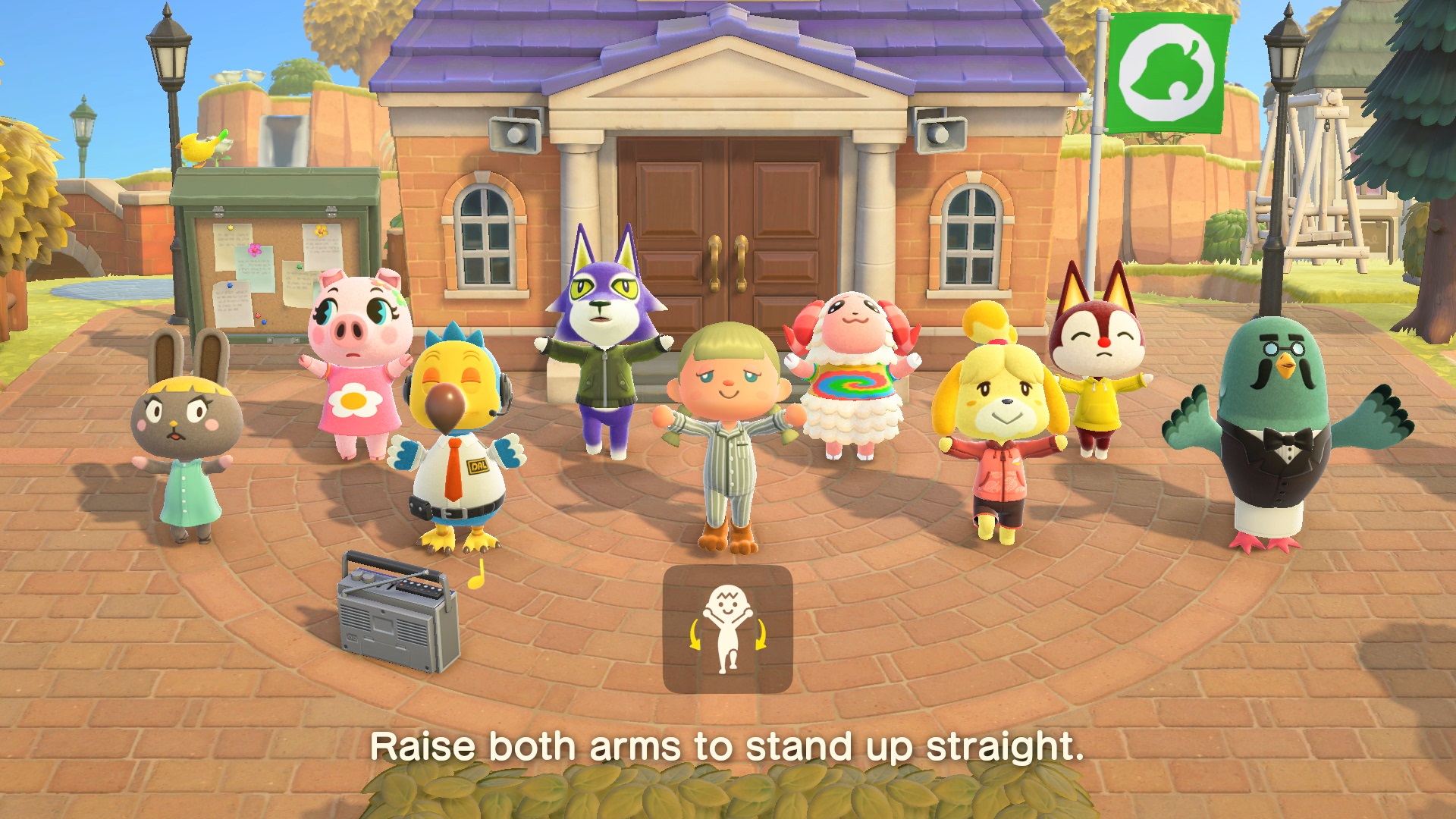 لقطة شاشة من لعبة Video Game Animal Crossing: New Horizons.