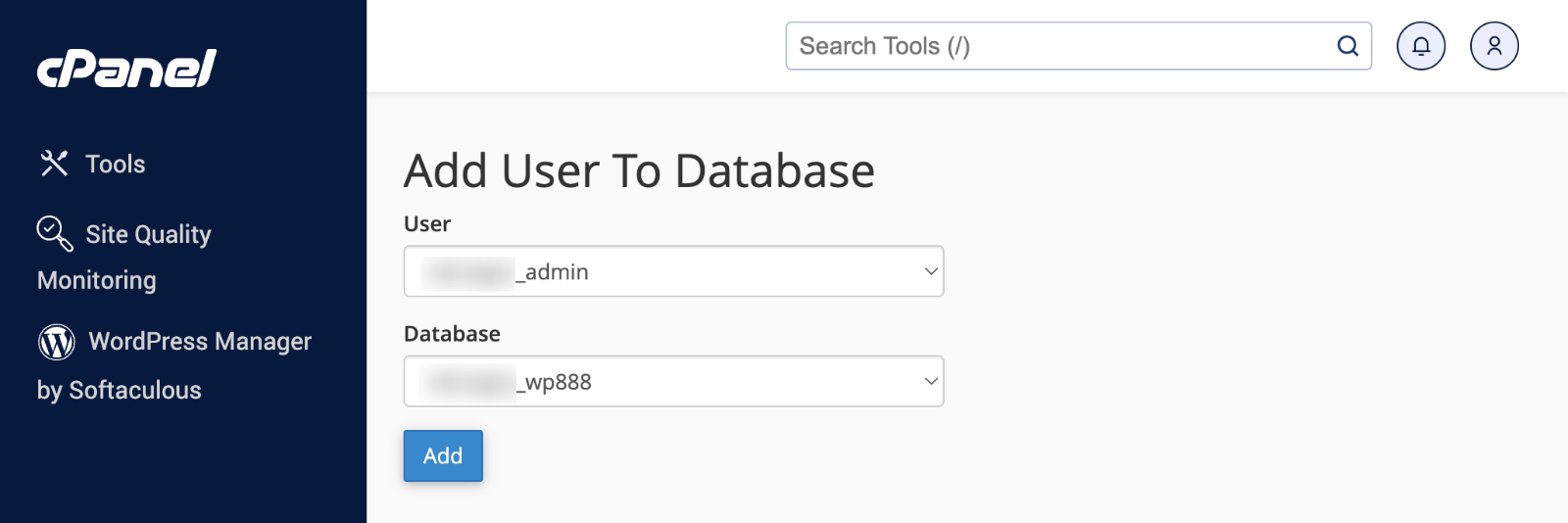 CPANEL> قواعد بيانات MySQL> إضافة مستخدم” class=”wp-image-814504″ data-lazy- src=”https://zoon1.com/wp-content/uploads/2025/05/cPanel-MySQL-Databases-add-user.png”/><img data-lazyloaded=