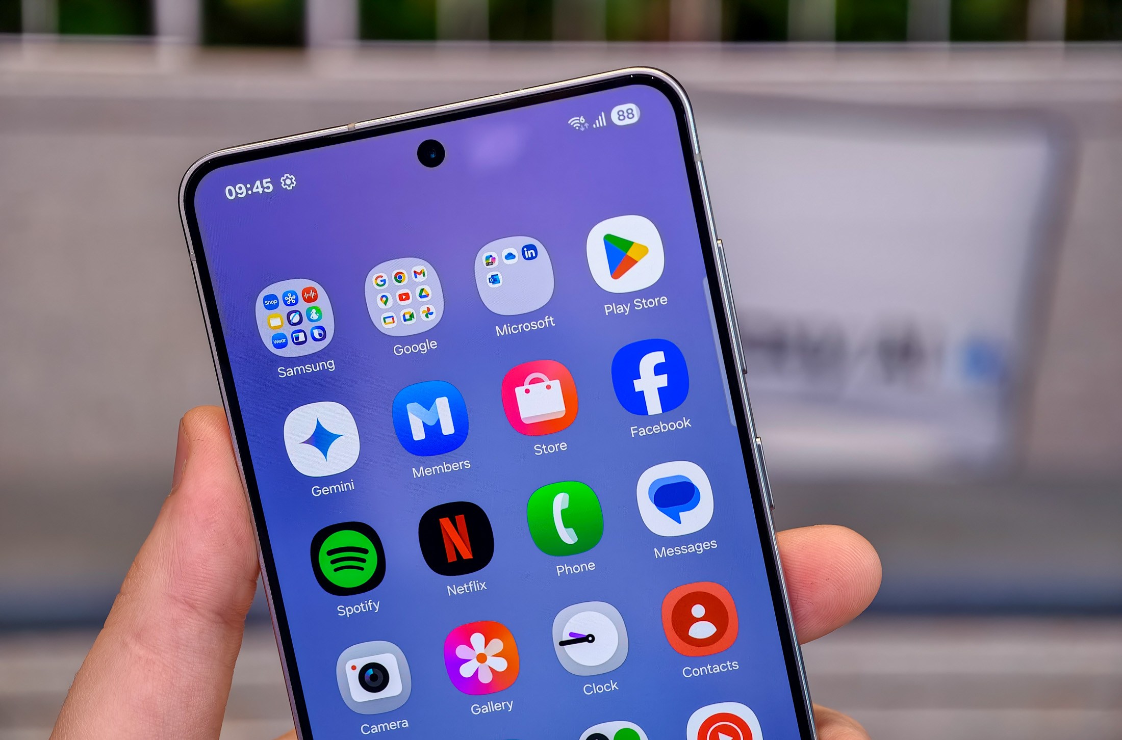 Samsung Galaxy S25 Edge App Derer.