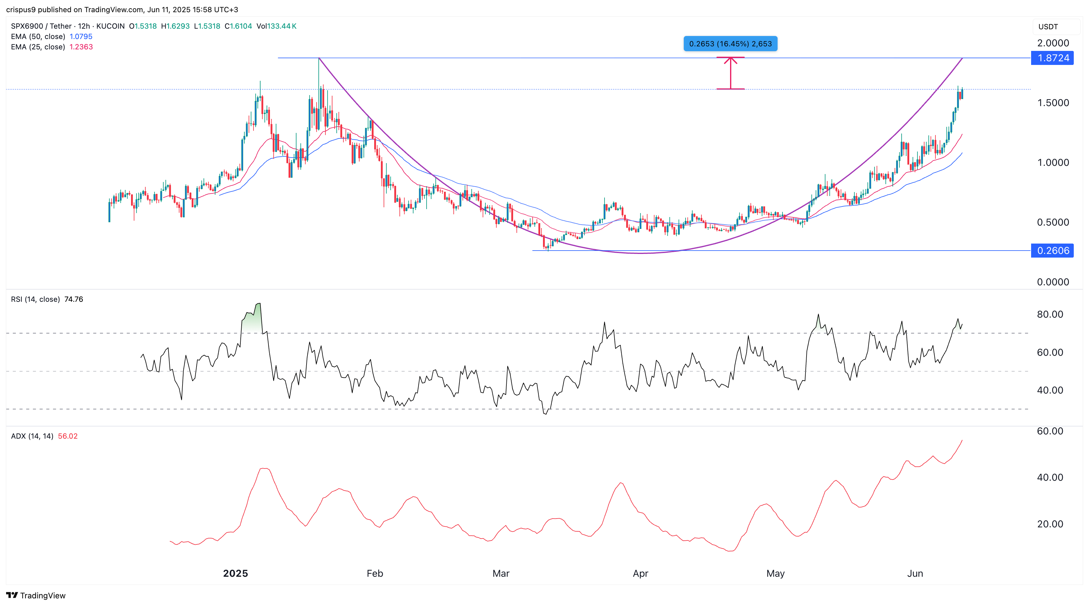 سعر SPX6900