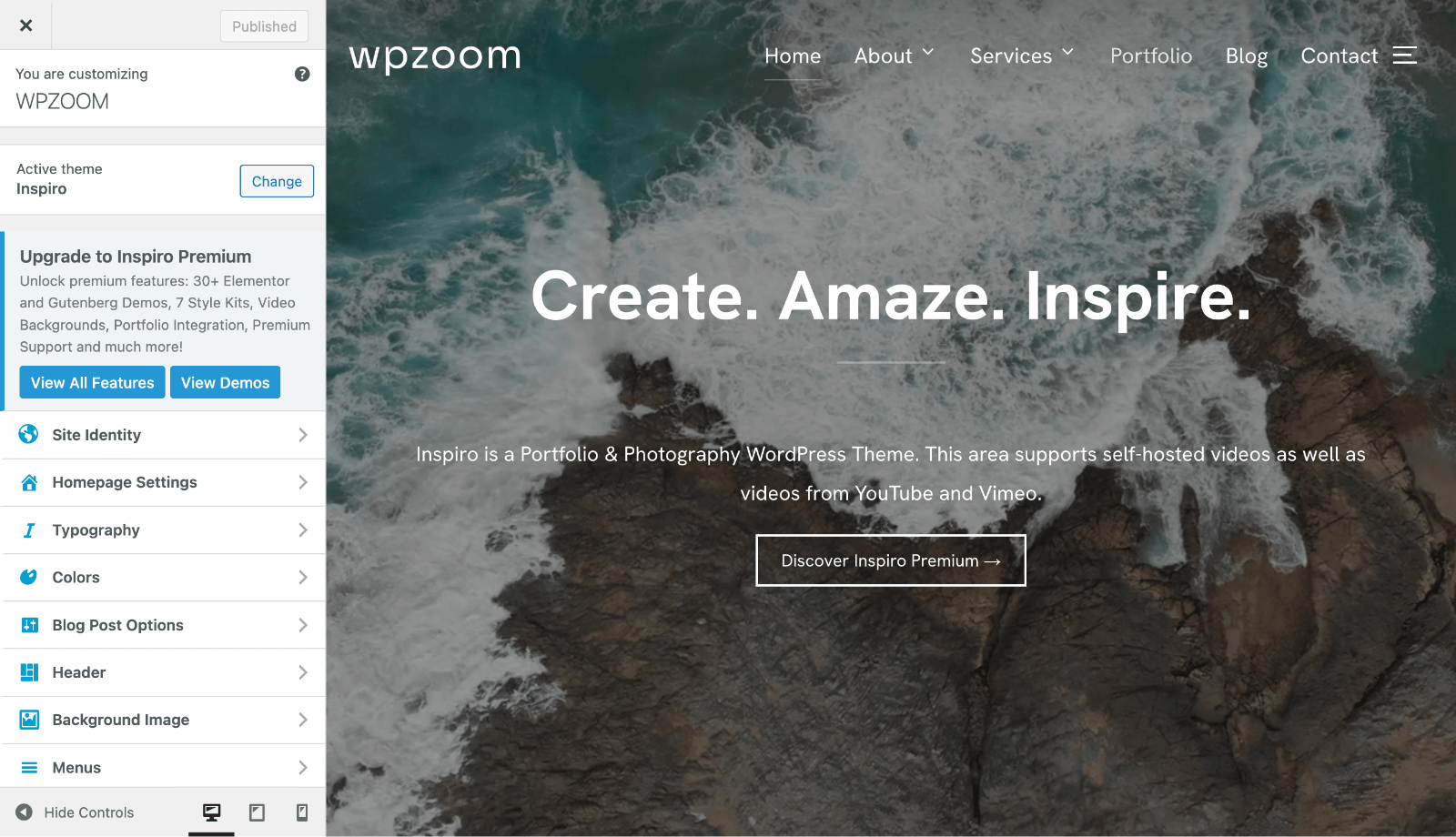 Inspiro Lite> تخصيص” class=”wp-image-818180″  data-lazy- src=”https://zoon1.com/wp-content/uploads/2025/07/inspiro-lite-customize.png”/><img data-lazyloaded=